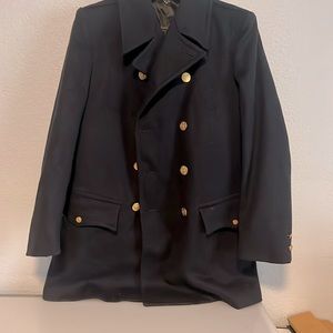 Heavy Winter Police Dress Coat